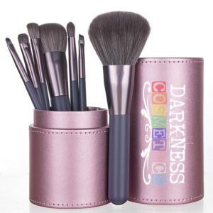 7 Makeup Brush Set w/ Bucket Container